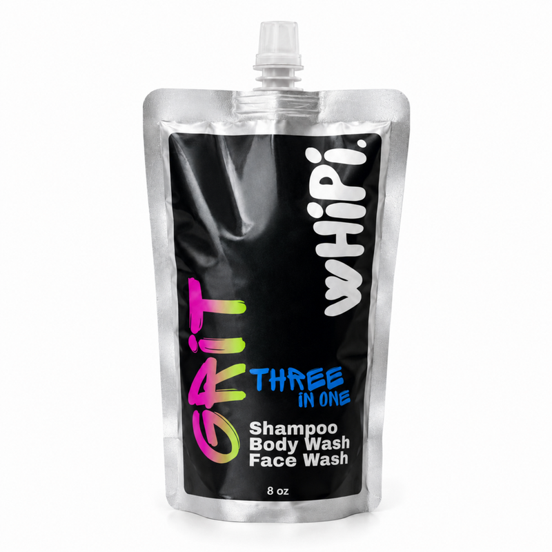 Whipi Co Grit- Men’s Shampoo+Body Wash+Facewash White Smoke