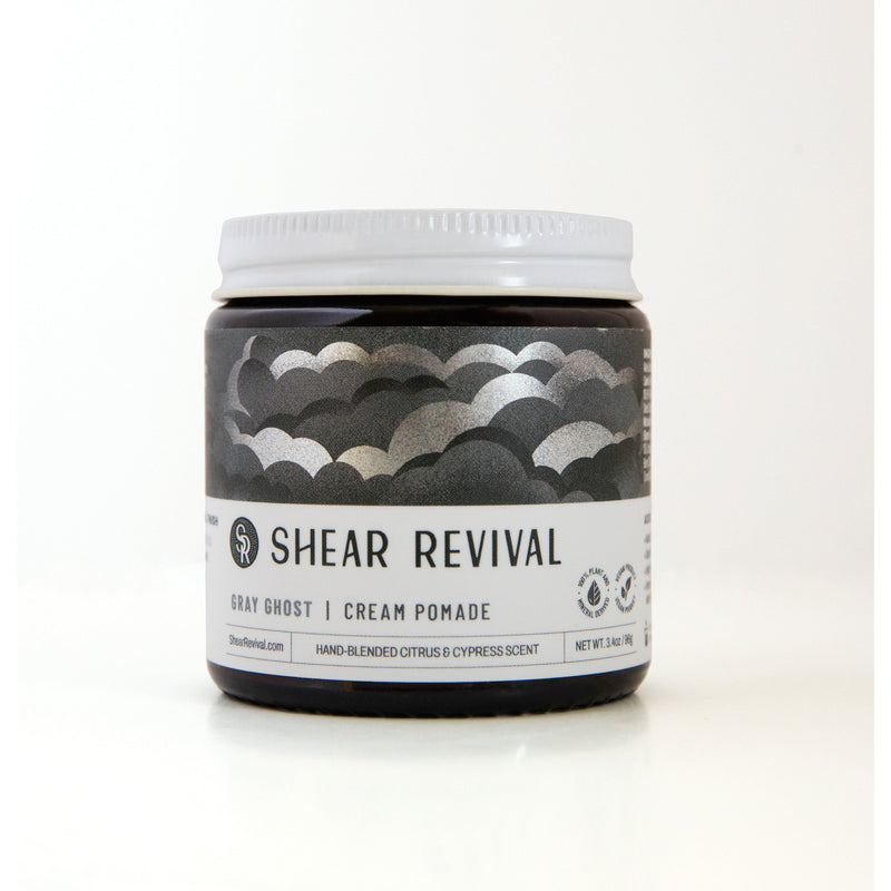 SHEAR REVIVAL Gray Ghost Cream Pomade Pomade Beige 3.4oz