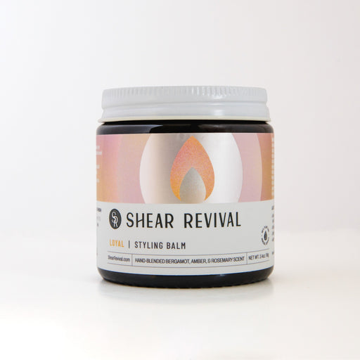 SHEAR REVIVAL Loyal Sea Clay Styling Balm Pomade Antique White 3.4oz