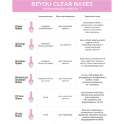 nbmsupply BEYOU Professional Strong Base Clear 30ML White Smoke