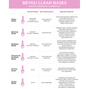nbmsupply BEYOU Professional Strong Base Clear 30ML White Smoke