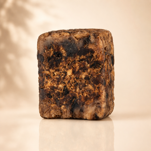 Timeless Organics Skin Care RAW African Black Soap Bisque Single Bar