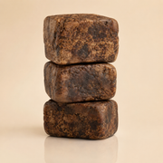 Timeless Organics Skin Care RAW African Black Soap Dark Olive Green 3 Bar Pack