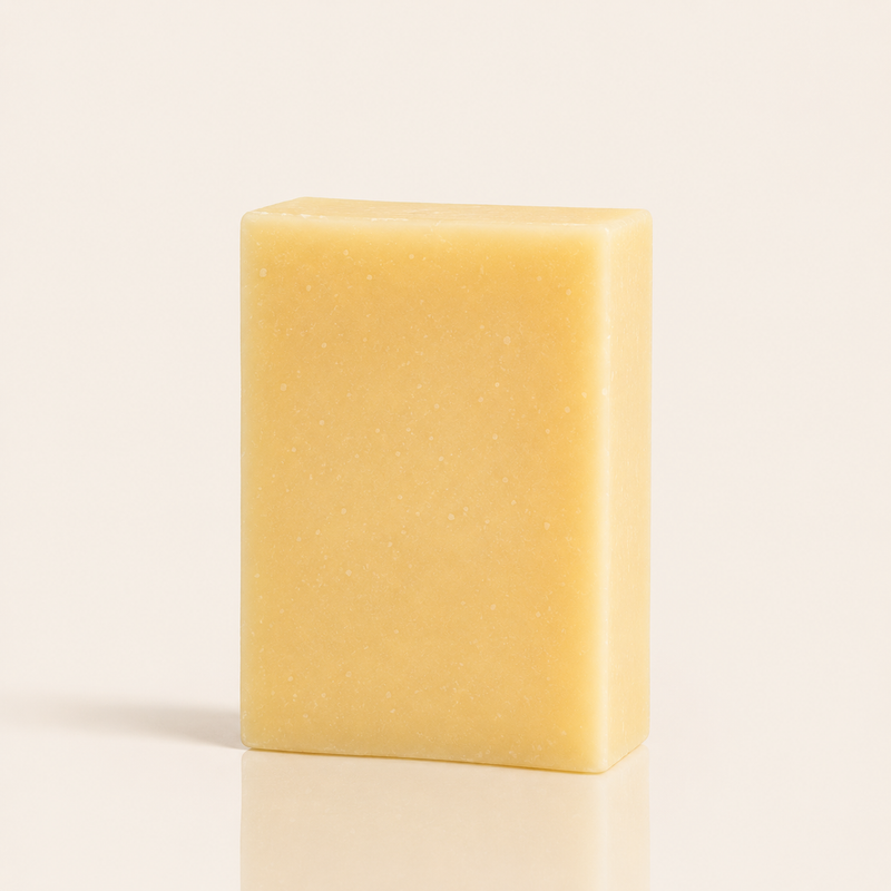 Timeless Organics Skin Care Sage + Sea Salt Exfoliating Bar Bar Soap Sandy Brown