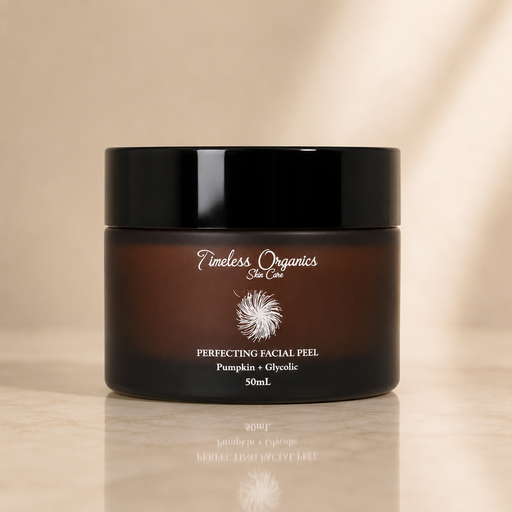 Timeless Organics Skin Care Pumpkin + Glycolic Facial Peel Tan