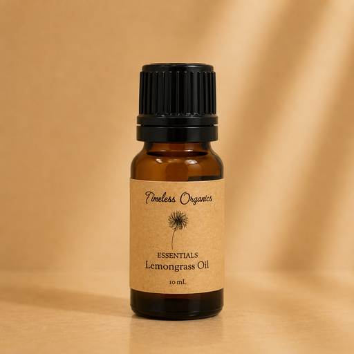 Timeless Organics Skin Care Lemongrass Dark Khaki