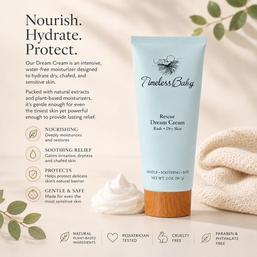 Timeless Organics Skin Care Dream Cream Misty Rose