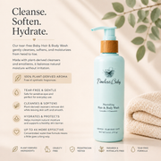 Timeless Organics Skin Care Nourishing Hair & Body Wash Misty Rose