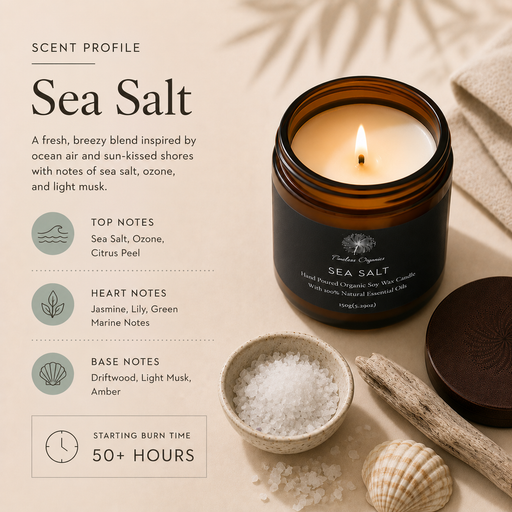 Timeless Organics Skin Care Limited Edition - Sea Salt Light Gray