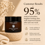 Timeless Organics Skin Care Resurfacing Facial Polish - Walnut + AHA Bisque