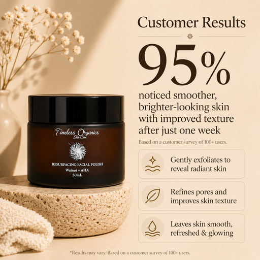 Timeless Organics Skin Care Rejuvenating Enzyme Gel Mask Bisque