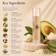 Timeless Organics Skin Care Lip Saver Lip Balm Light Gray Vanilla Bean,Creamy Peppermint,Unscented,Coffee Bean *limited batch*