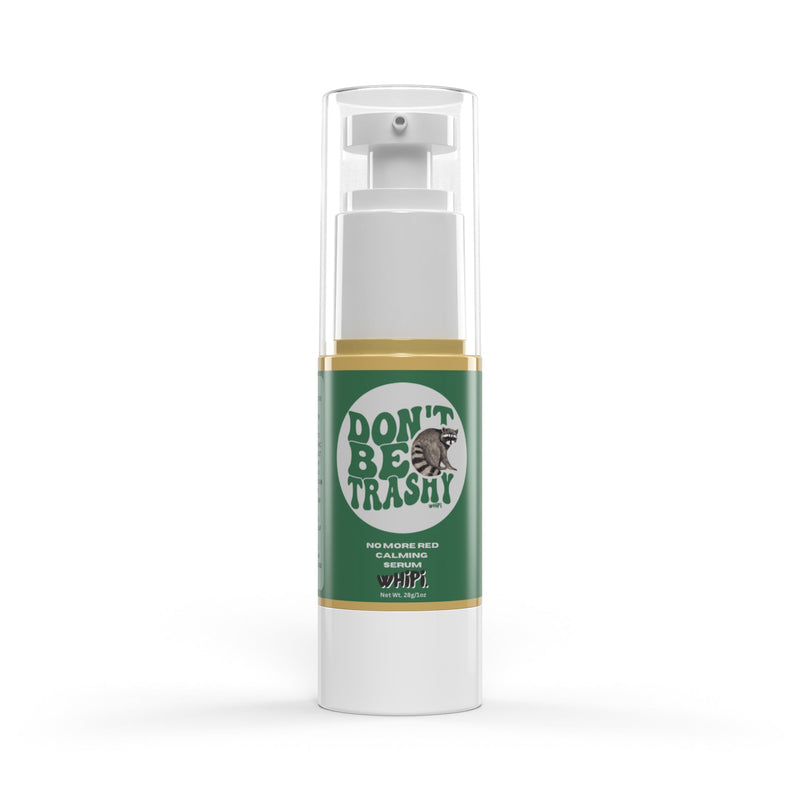 Whipi Co Don't Be Trashy No More Red Calming Serum White Smoke