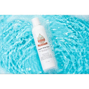 Lizzie's All-natural Products Organic Unscented Body Wash for Eczema Sky Blue Organic Body Wash (unscented for eczema) 8 oz,Organic Unscented Body Wash for Eczema + Natural Sea Sponge Combo