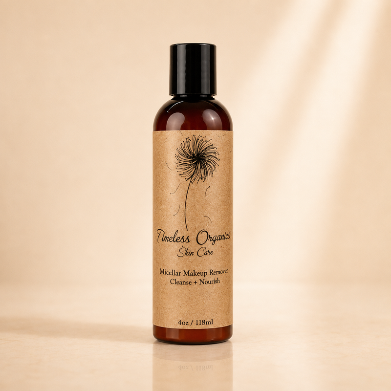 Timeless Organics Skin Care Micellar Cleansing Water Make-up Wheat