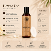 Timeless Organics Skin Care Micellar Cleansing Water Make-up Wheat