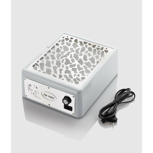 nbmsupply Air Max Panther Nail Dust Collector White with HEPA Filter – Professional Nail Table Vacuum Lavender ONE YEAR WARRANTY