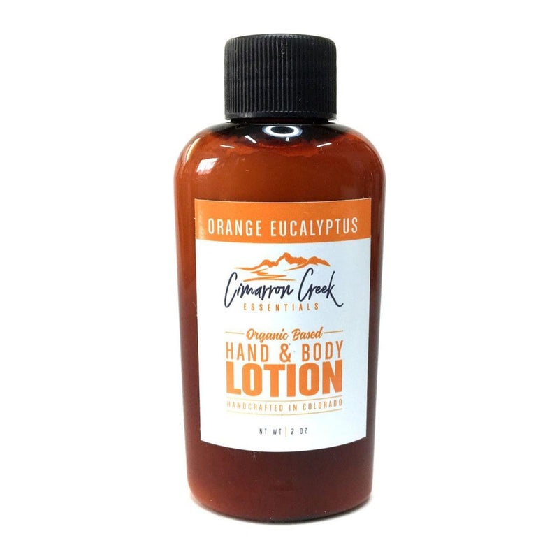 Cimarron Creek Essentials Orange Eucalyptus Organic Hand & Body Lotion Lotion & Moisturizer Saddle Brown 2oz