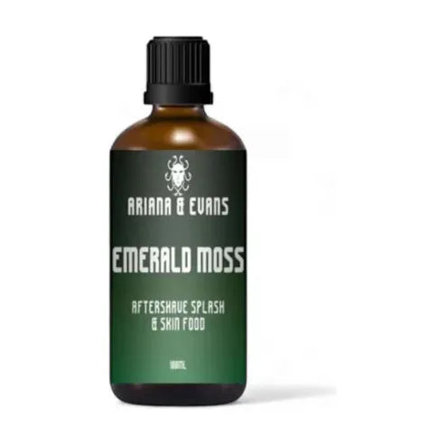 Ariana & Evans Ariana & Evans Emerald Moss Shaving Collection Shaving Set White Smoke Aftershave Splash 3.4 Oz