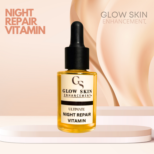 Glow Skin Enhancement NIGHT REPAIR VITAMIN Antique White