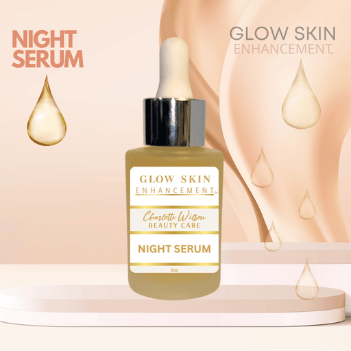 Glow Skin Enhancement NIGHT SERUM 1oz Skin Care Antique White