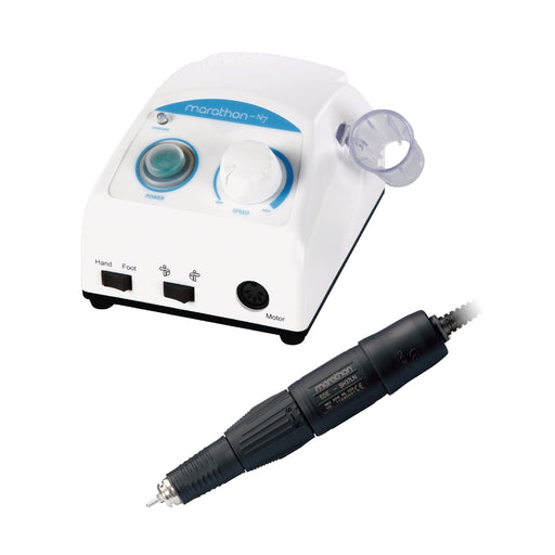 nbmsupply Saeyang Marathon N7 Professional E-File With Overload Protection System + SH37LN HandPiece White Smoke One Year Warranty