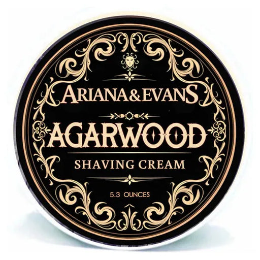 Ariana & Evans Ariana & Evans Agarwood Shaving Collection Shaving Set Black Shaving Soap 5.3oz