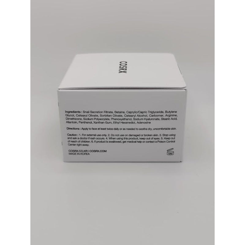 AsiaBeautyMall Cosrx Advanced Snail 92 All in one Cream Moisturizer Dark Gray