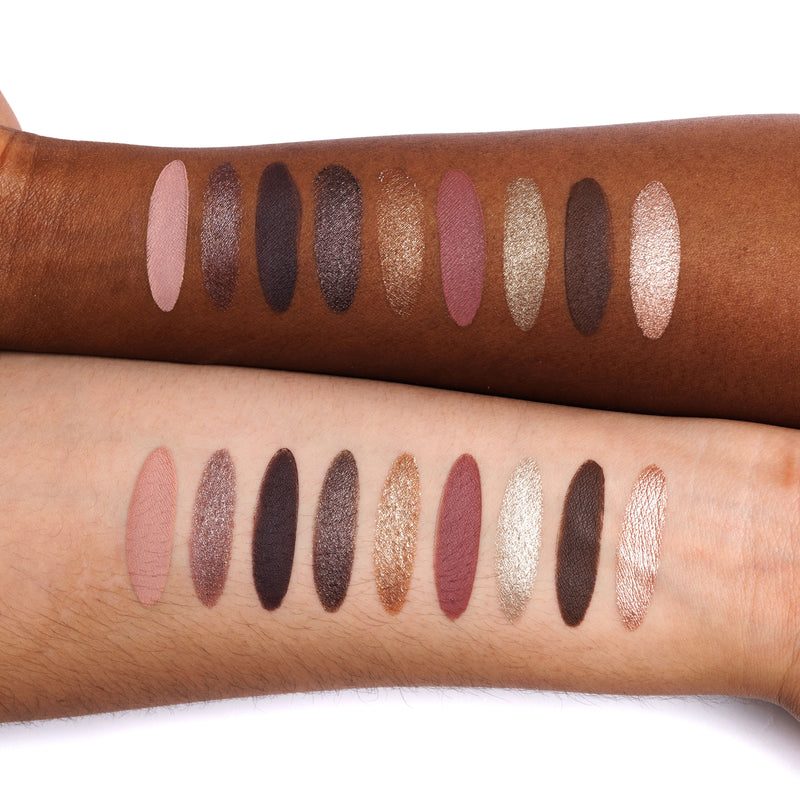 Rude Cosmetics The Spell Book Collection Palette Eyeshadow Rosy Brown Allure,Lust,Love,Passion,Desire