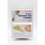 PediFix PediFix Feltastic Hammer Toe Cushion Extra Large Right Hammer Toe Cushion Light Gray
