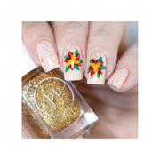 UberChic Beauty Merry & Bright Stamping Plate Gray
