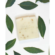 Bath Romance bay leaf soap bar Soap Bar White Smoke