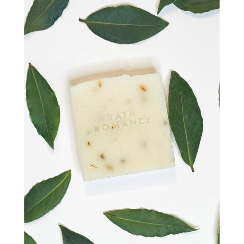 Bath Romance bay leaf soap bar Soap Bar White Smoke