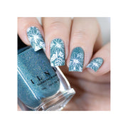 UberChic Beauty Merry & Bright Stamping Plate Dark Gray