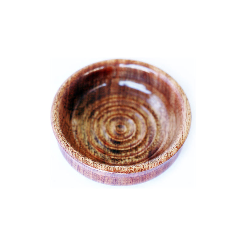CreationsByWill Mahogany Lather Bowl Lather Bowl Gray