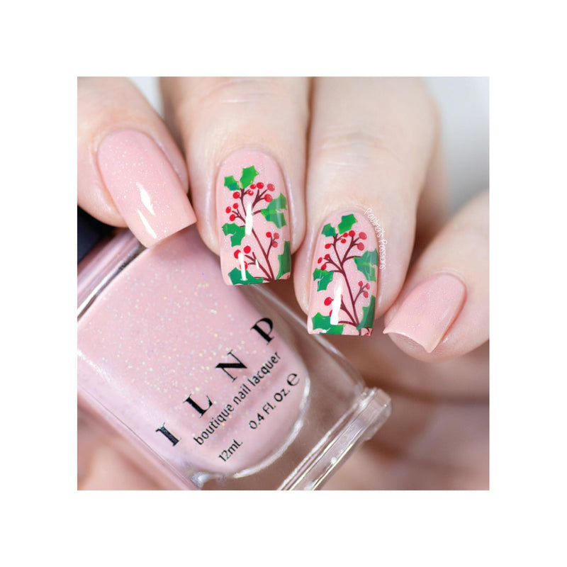 UberChic Beauty Merry & Bright Stamping Plate Thistle