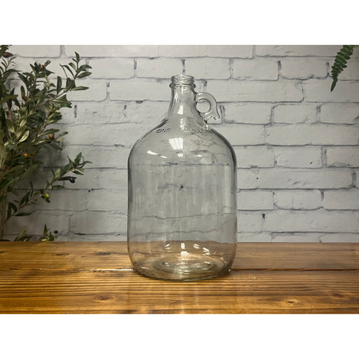 Rustic Strength 1 Gallon Glass Jug with Cap Accessory Dark Gray