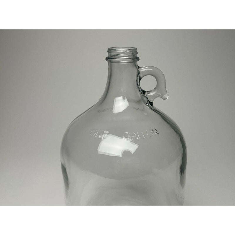 Rustic Strength 1 Gallon Glass Jug with Cap Accessory Dark Gray