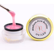 Red Iguana LLC Medium Pink Builder Gel Builders White Smoke Medium Pink / 5g (sampler size)