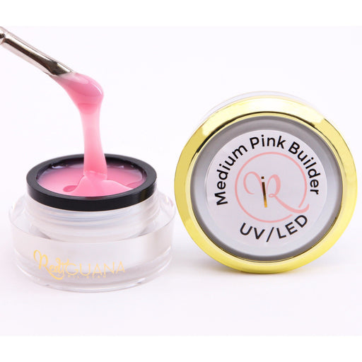 Red Iguana LLC Medium Pink Builder Gel Builders White Smoke Medium Pink / 5g (sampler size)