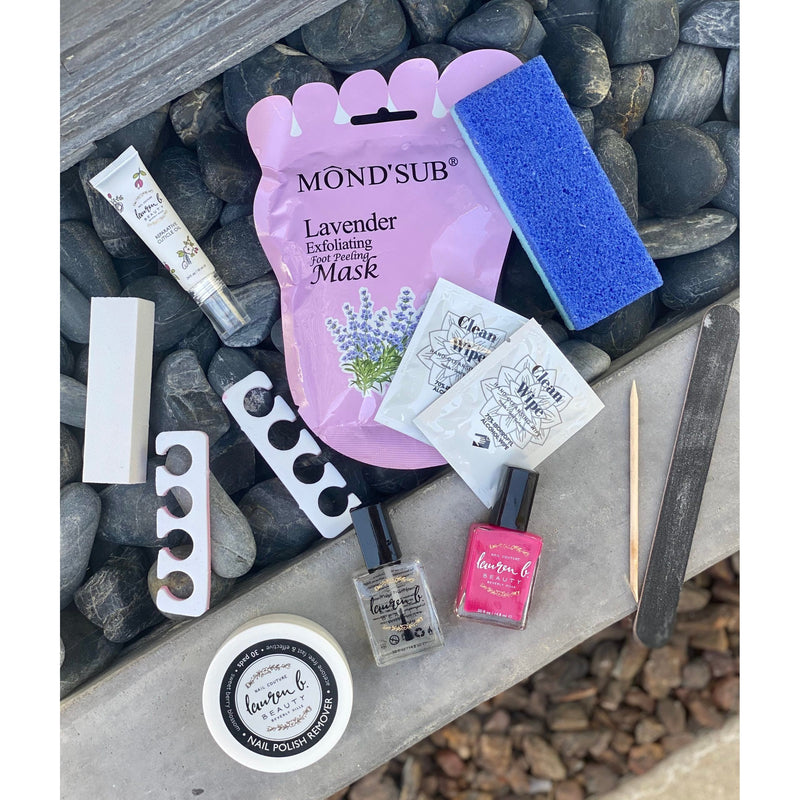 laurenbbeauty DIY Pedicure Kit Gray