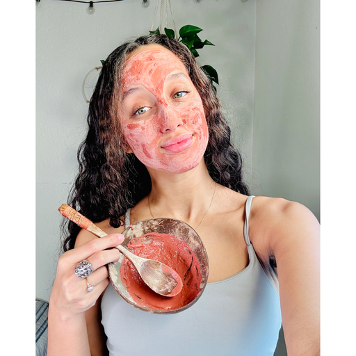 Love of Earth Co. Rose Clay Face Mask Dark Sea Green