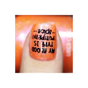 UberChic Beauty Hello Fall & Pumpkin Spice Stamping Plate Tan