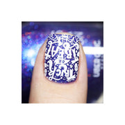 UberChic Beauty Halloween-05 Stamping Plate Light Gray