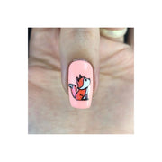UberChic Beauty Lovely Leaves-04 Stamping Plate Dark Gray