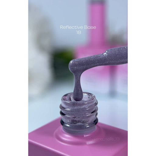nbmsupply BEYOU Professional Reflective collection Base 18 15 ML BRB1815 Light Steel Blue