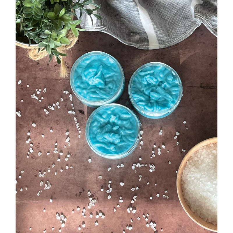 Lustful Bath, LLC ORCHID & SEA FOAMING SALT SCRUB Salt Scrub Dim Gray