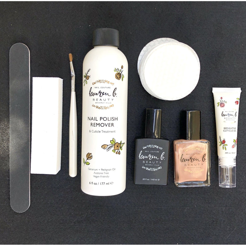 laurenbbeauty DIY at Home Manicure Essentials Kit Dark Slate Gray