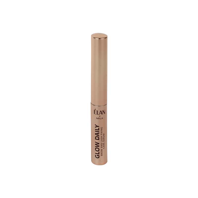 nbmsupply Elan professional Line GLOW DAILY: Brow- And Lash-Fixing Care Serum ML Rosy Brown