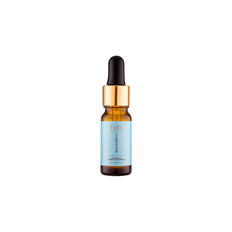 nbmsupply Elan Professional Line Brow ELIXIR 2.0: professional eyebrow concentrate 10ML Black